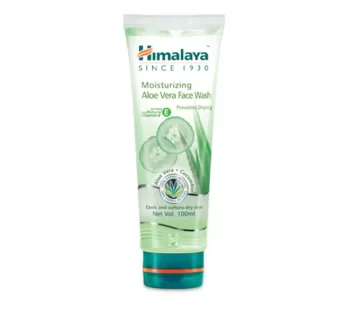 HIMALAYA MOISTURE ALOE FACE WASH 100ML