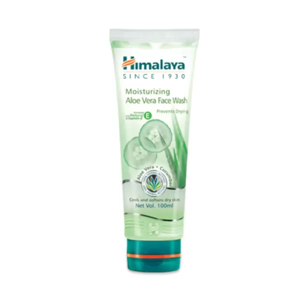 HIMALAYA MOISTURE ALOE FACE WASH 100ML
