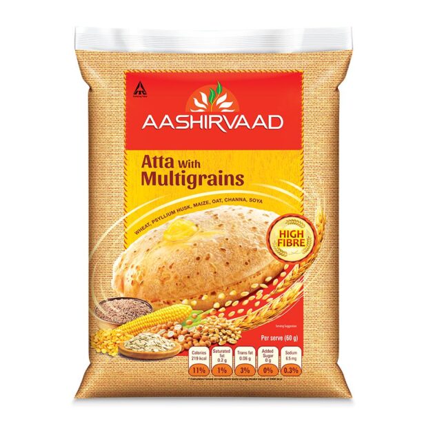 AASHIRVAAD ATTA MULTIGRAIN 5KG X 4 (20KG)