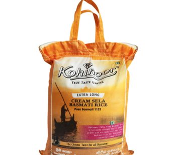 KOHINOOR CREAM SELLA BASMATI RICE 5KG