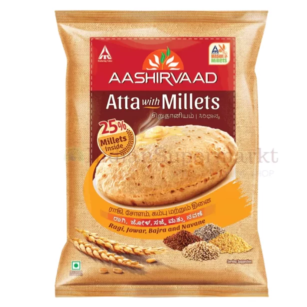 AASHRIVAAD MILLETS ATTA 2.2KG